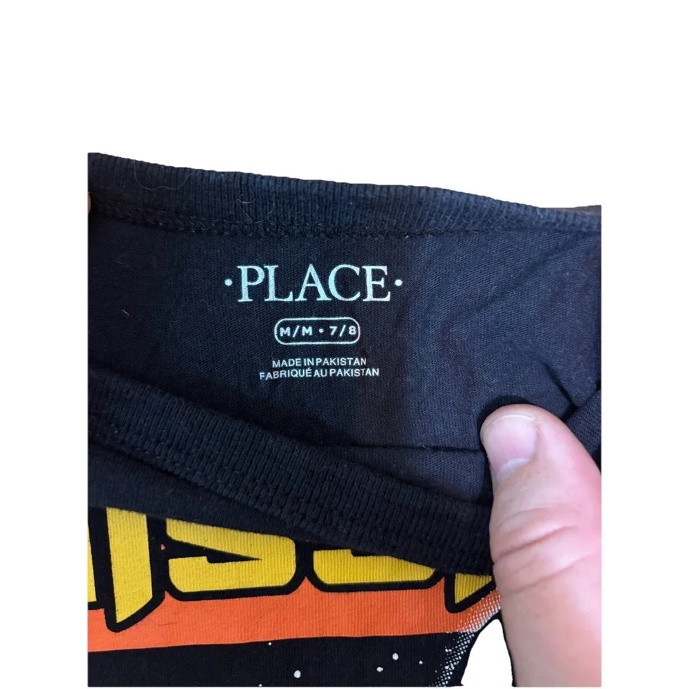 Mission to Mars Children's Tshirt Black Unisex Size M 7/8 Short Sleeve